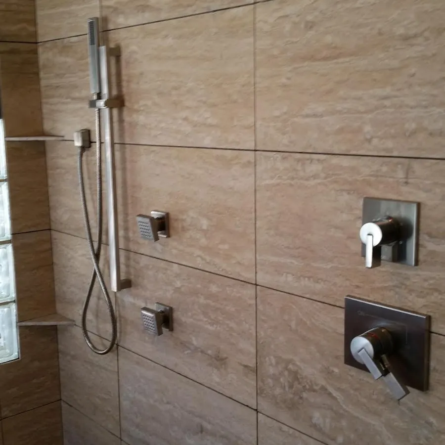 Shower fixture installation for Water Heater Installation in Covington